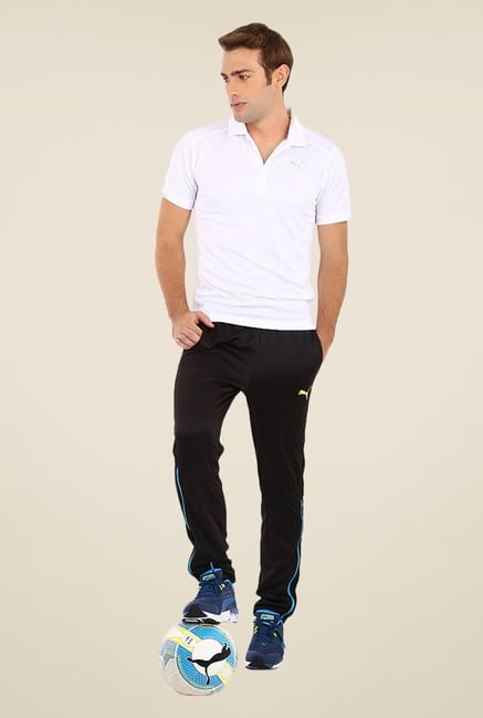 Puma White Solid T-shirt Puma White Solid T-shirt