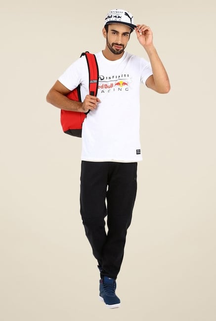 Puma RBR Logo White Printed T-shirt Puma RBR Logo White Printed T-shirt