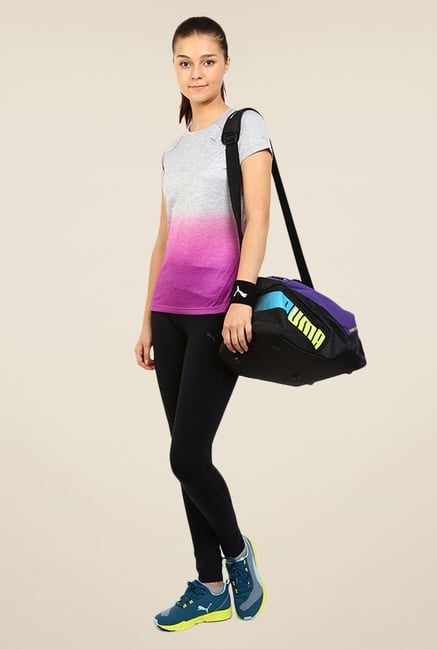 Puma Grey & Purple Ombre Print Tee Puma Grey & Purple Ombre Print Tee