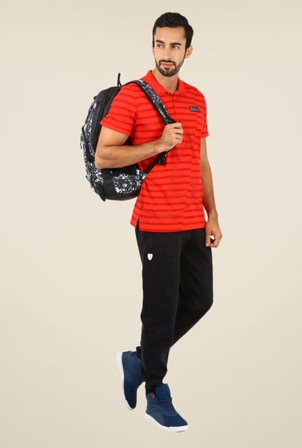 Puma Red Striped T-shirt Puma Red Striped T-shirt