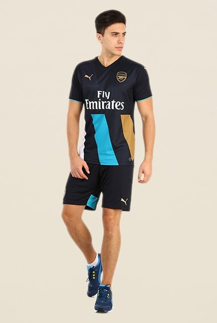 Puma Black Solid AFC Replica Shorts Puma Black Solid AFC Replica Shorts