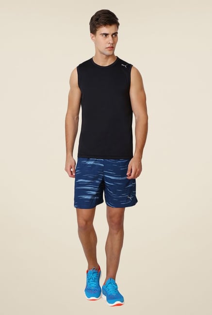 Puma Black Sleeveless Tee Puma Black Sleeveless Tee