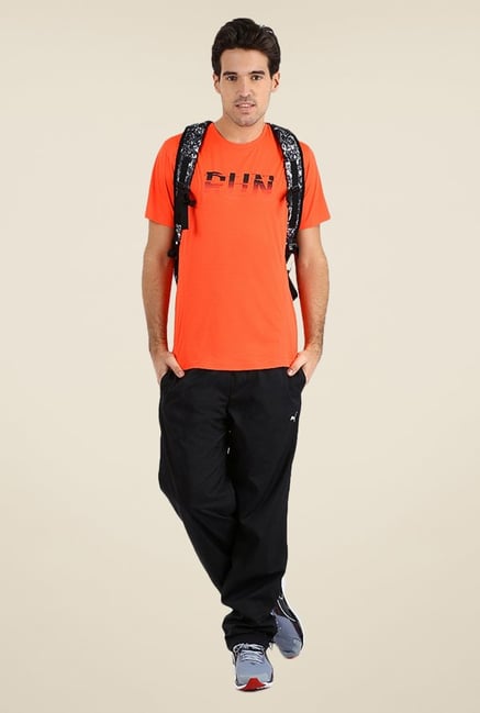 Puma Orange Graphic Print T-shirt Puma Orange Graphic Print T-shirt