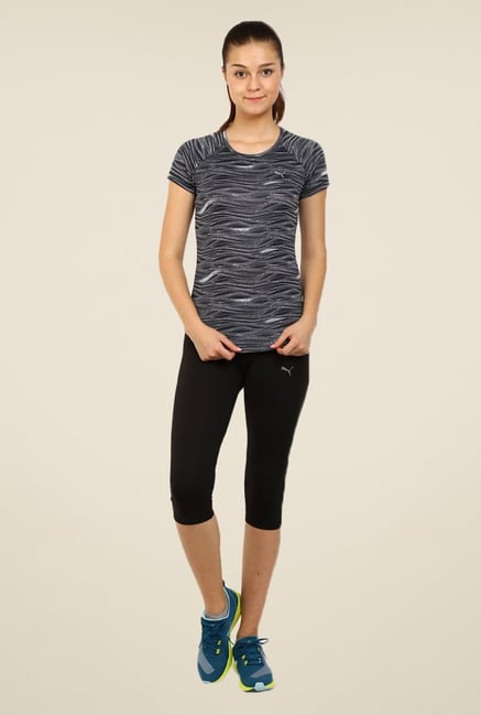 Puma Grey Printed Tee Puma Grey Printed Tee
