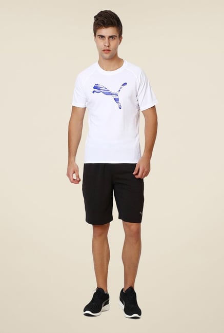 Puma White Logo Print T-shirt Puma White Logo Print T-shirt