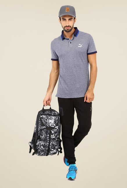 Puma Grey Solid T-shirt Puma Grey Solid T-shirt