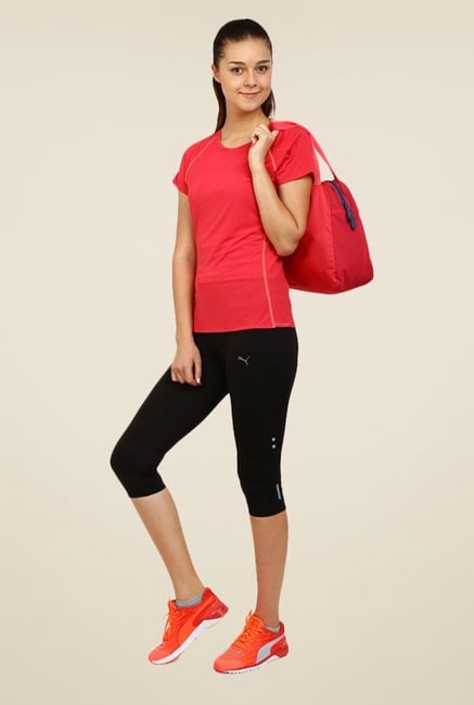 Puma Red Solid Tee Puma Red Solid Tee