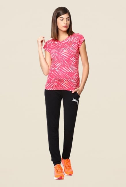 Puma Pink Printed Tee Puma Pink Printed Tee