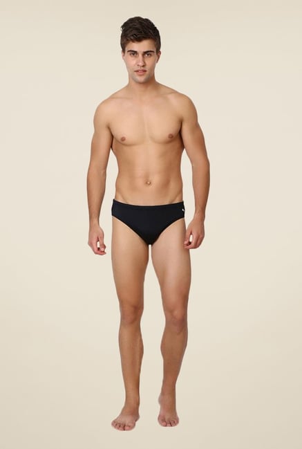 Puma Black Solid Briefs Puma Black Solid Briefs