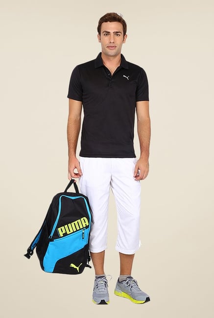Puma Black Solid T-shirt Puma Black Solid T-shirt