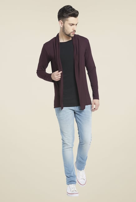 Globus Maroon Full Sleeves T Shirt Globus Maroon Full Sleeves T Shirt