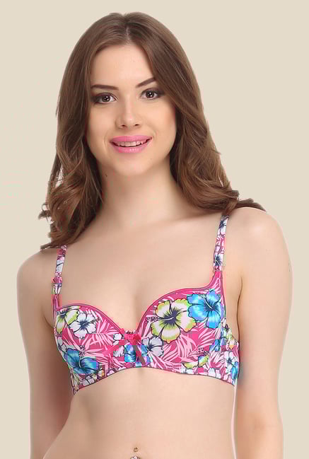 Clovia Light Pink Push Up Convertible Bra Clovia Light Pink Push Up Convertible Bra