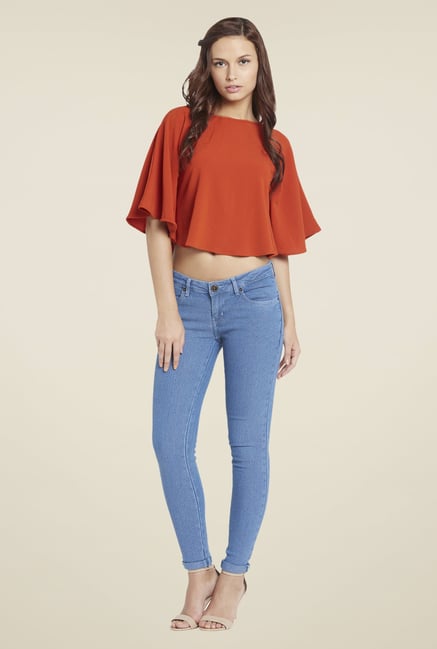 Globus Orange Solid Top Globus Orange Solid Top