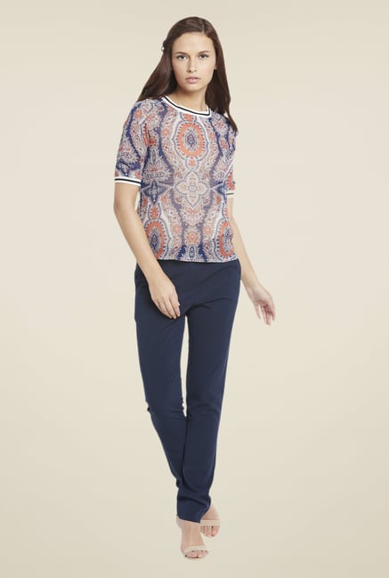 Globus Multicolor Printed Top Globus Multicolor Printed Top
