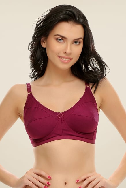 Clovia Maroon Full Support Plus Size Bra Clovia Maroon Full Support Plus Size Bra
