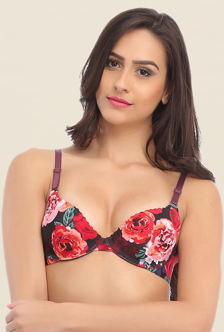 Clovia Multicolor Laser Cut Padded Convertible Bra Clovia Multicolor Laser Cut Padded Convertible Bra