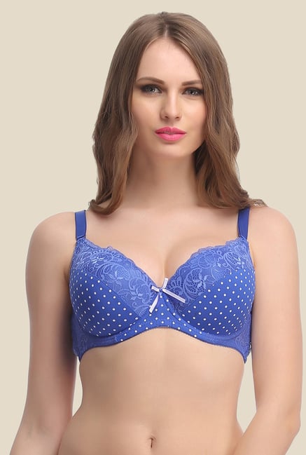 Clovia Royal Blue Padded Convertible Bra Clovia Royal Blue Padded Convertible Bra