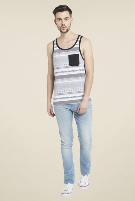 Globus Grey Printed T Shirt Globus Grey Printed T Shirt