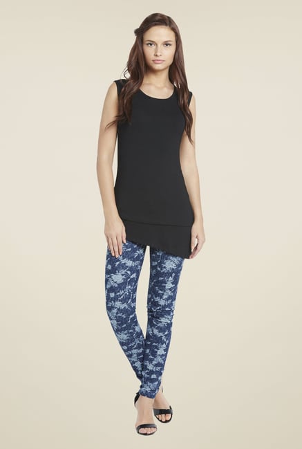 Globus Black Solid Top Globus Black Solid Top