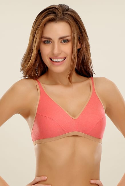 Clovia Coral Non Padded T Shirt Bra Clovia Coral Non Padded T Shirt Bra
