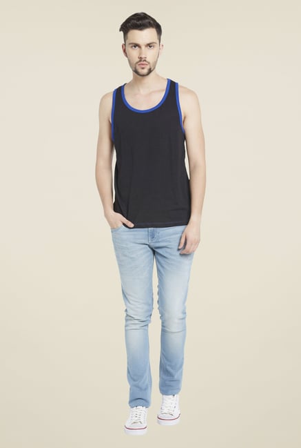 Globus Black Round Neck T Shirt Globus Black Round Neck T Shirt