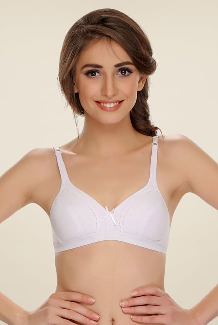 Clovia White Comfy Teenage Bra Clovia White Comfy Teenage Bra