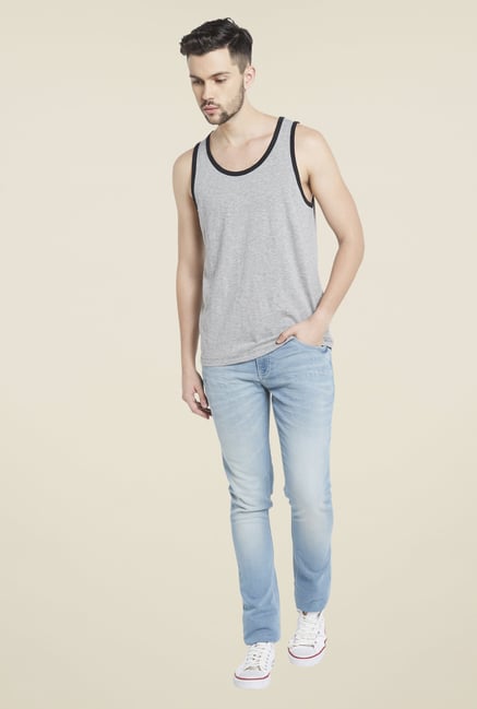 Globus Grey Round Neck T Shirt Globus Grey Round Neck T Shirt