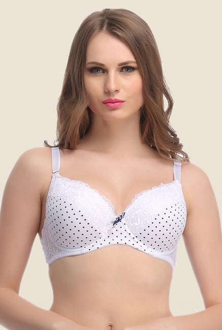 Clovia White Padded Convertible Bra Clovia White Padded Convertible Bra