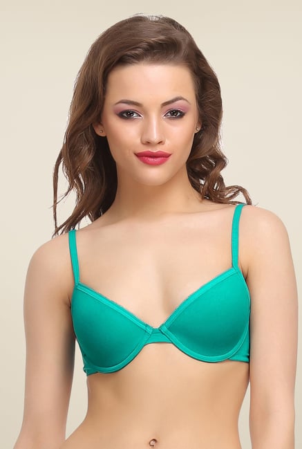 Clovia Turquoise Padded T Shirt Bra Clovia Turquoise Padded T Shirt Bra