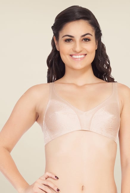 Soie Beige Non Padded Full Coverage Minimizer Bra Soie Beige Non Padded Full Coverage Minimizer Bra