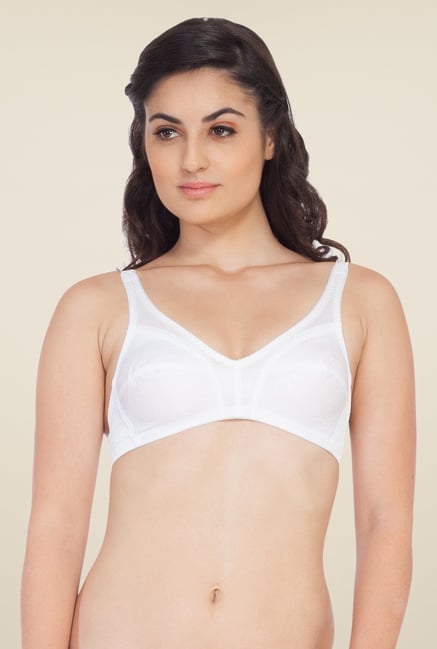 Soie White Non Padded Full Coverage Minimizer Bra Soie White Non Padded Full Coverage Minimizer Bra