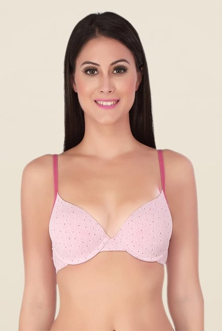 Soie Pink Underwired T Shirt Bra Soie Pink Underwired T Shirt Bra