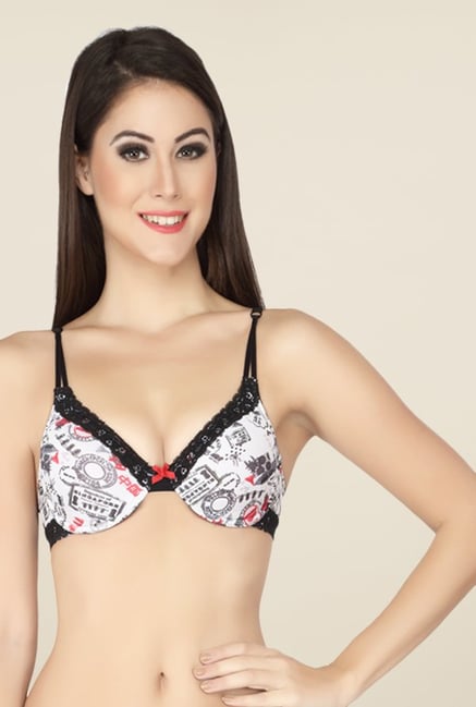 Soie White Molded Wired Seamless Bra Soie White Molded Wired Seamless Bra