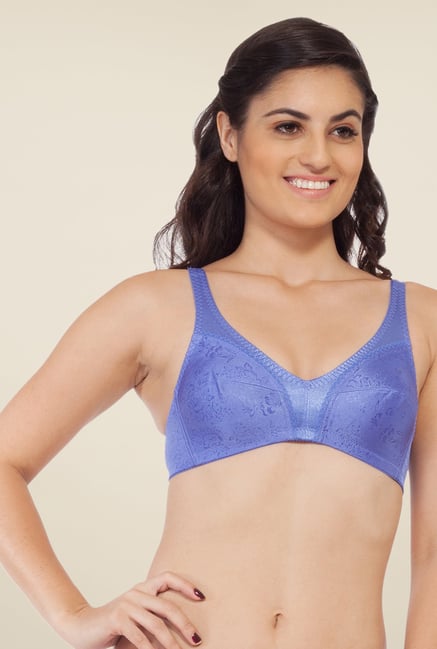 Soie Purple Non Padded Full Coverage Minimizer Bra Soie Purple Non Padded Full Coverage Minimizer Bra