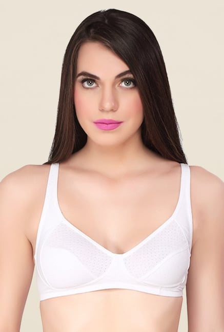 Soie White Full Coverage All Day Seamless Bra Soie White Full Coverage All Day Seamless Bra