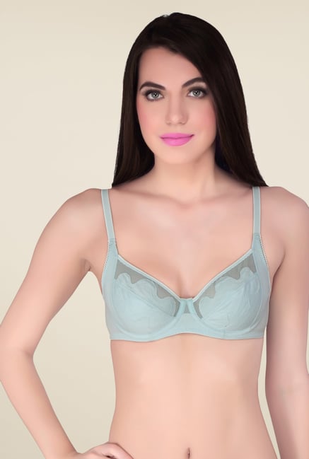 Soie Blue Wired All Day Cotton Bra Soie Blue Wired All Day Cotton Bra