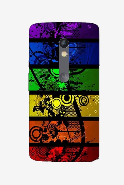 Ziddi ABSTRCT Hard Back Cover for Moto X Play (Multi) Ziddi ABSTRCT Hard Back Cover for Moto X Play (Multi)