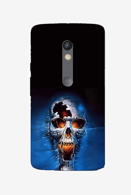 Ziddi ANGRYSKUL Hard Back Cover for Moto X Play (Multi) Ziddi ANGRYSKUL Hard Back Cover for Moto X Play (Multi)