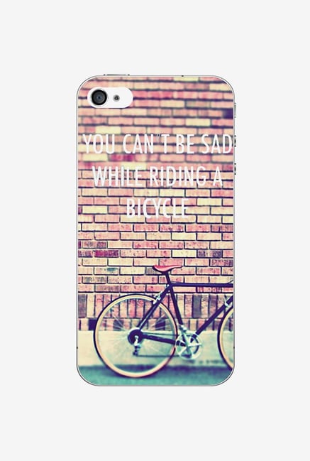 Ziddi BICYCLE Hard Back Cover for iPhone 4S (Multi) Ziddi BICYCLE Hard Back Cover for iPhone 4S (Multi)