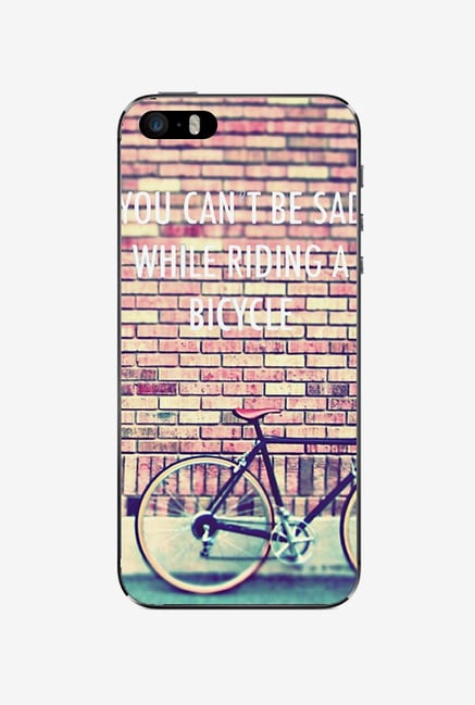 Ziddi BICYCLE Hard Back Cover for iPhone 5S (Multi) Ziddi BICYCLE Hard Back Cover for iPhone 5S (Multi)