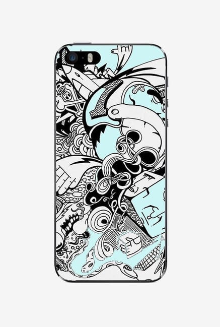 Ziddi BWDESGN Hard Back Cover for iPhone 5S (Multi) Ziddi BWDESGN Hard Back Cover for iPhone 5S (Multi)