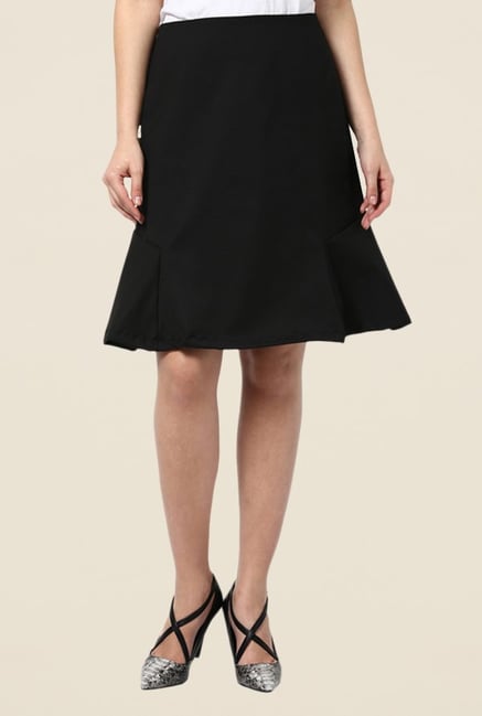 Kaaryah Black A Line Skirt Kaaryah Black A Line Skirt
