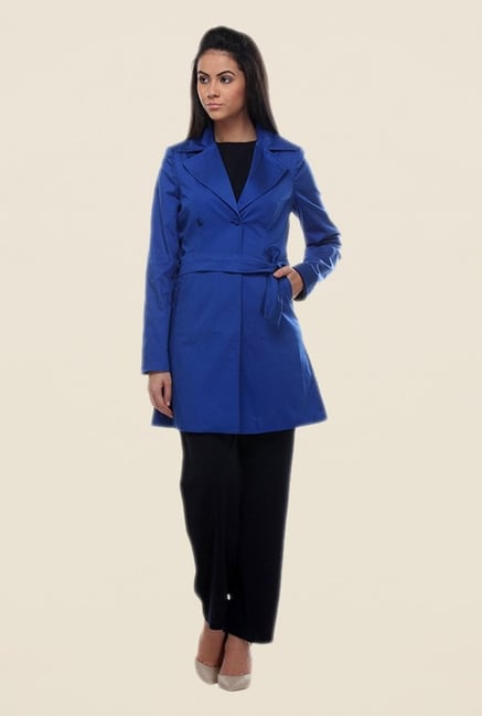Kaaryah Blue Full Sleeves Jacket Kaaryah Blue Full Sleeves Jacket