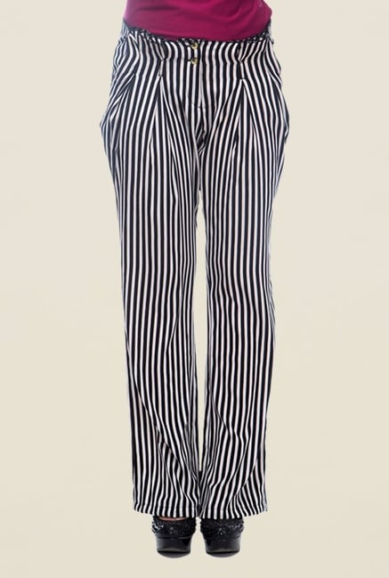 Kaaryah Black Striped Trouser Kaaryah Black Striped Trouser