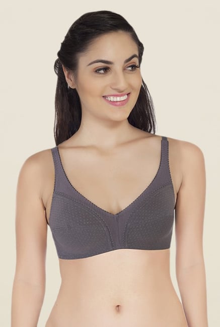 Soie Grey Non Padded Non Wired Minimizer Bra Soie Grey Non Padded Non Wired Minimizer Bra