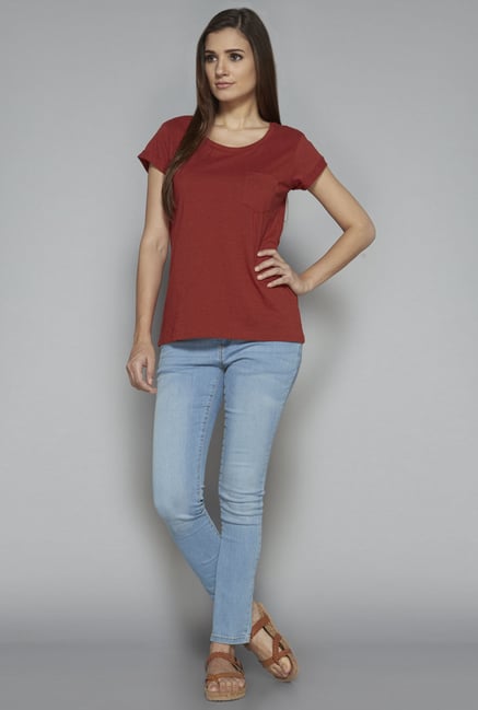 LOV by Westside Rust Penelope Top LOV by Westside Rust Penelope Top