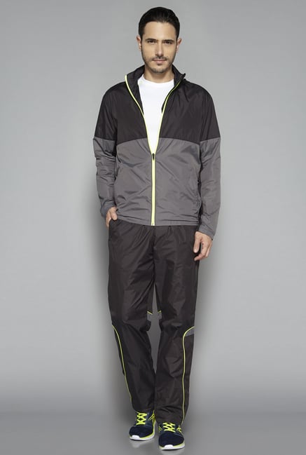 Westsport by Westside Black Solid Track Pant Westsport by Westside Black Solid Track Pant