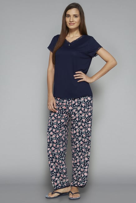 Intima by Westside Navy Solid Top Intima by Westside Navy Solid Top