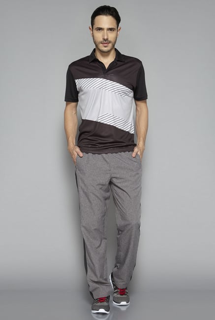 Westsport by Westside Grey Textured Track Pant Westsport by Westside Grey Textured Track Pant