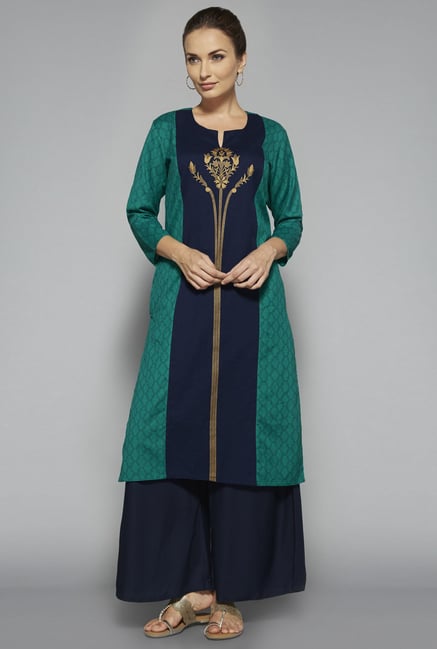 Utsa by Westside Indigo Printed Kurta Utsa by Westside Indigo Printed Kurta